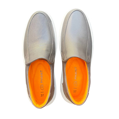 Tênis PHANT Aspen Slip On Café Texturizado