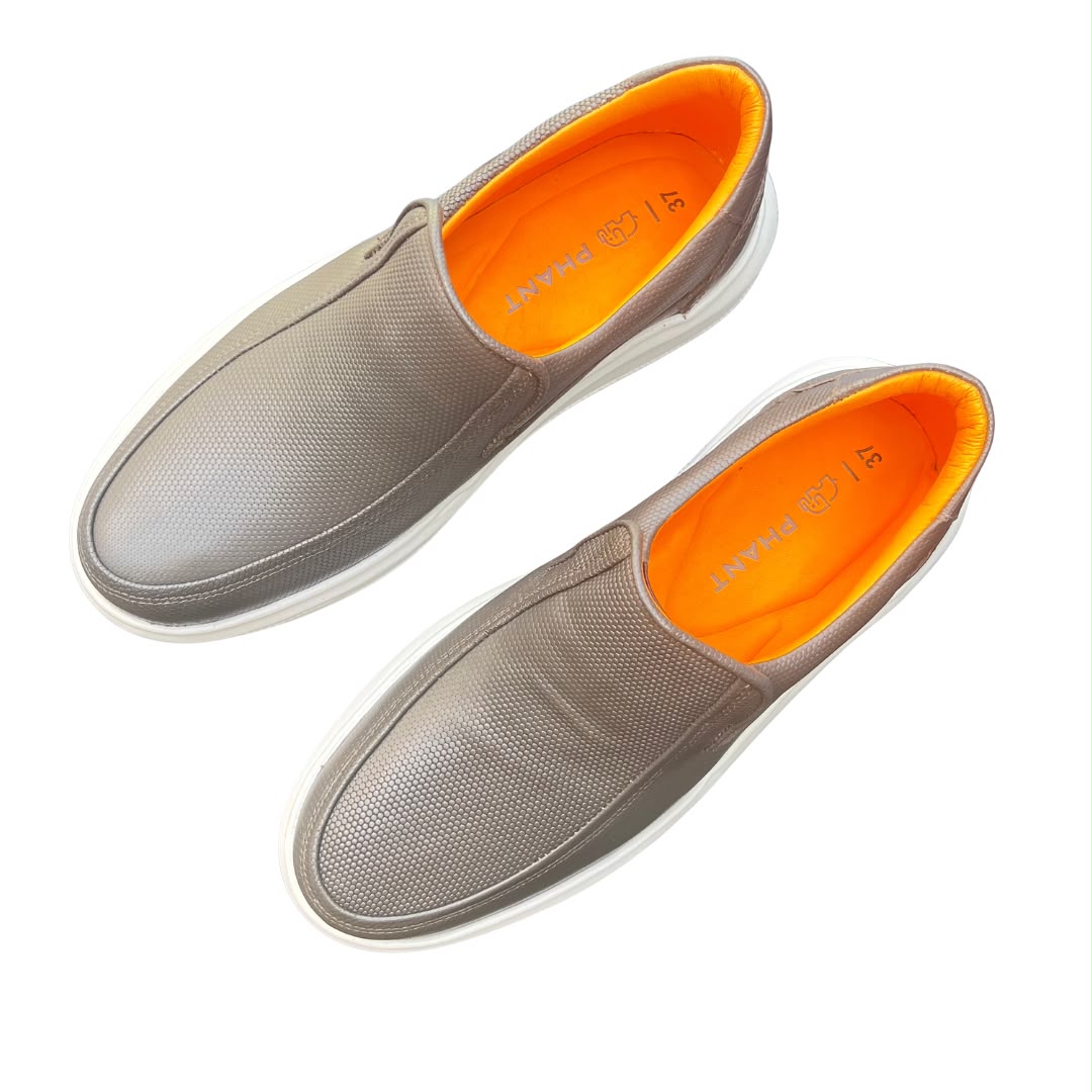 Tênis PHANT Aspen Slip On Café Texturizado — foto 2