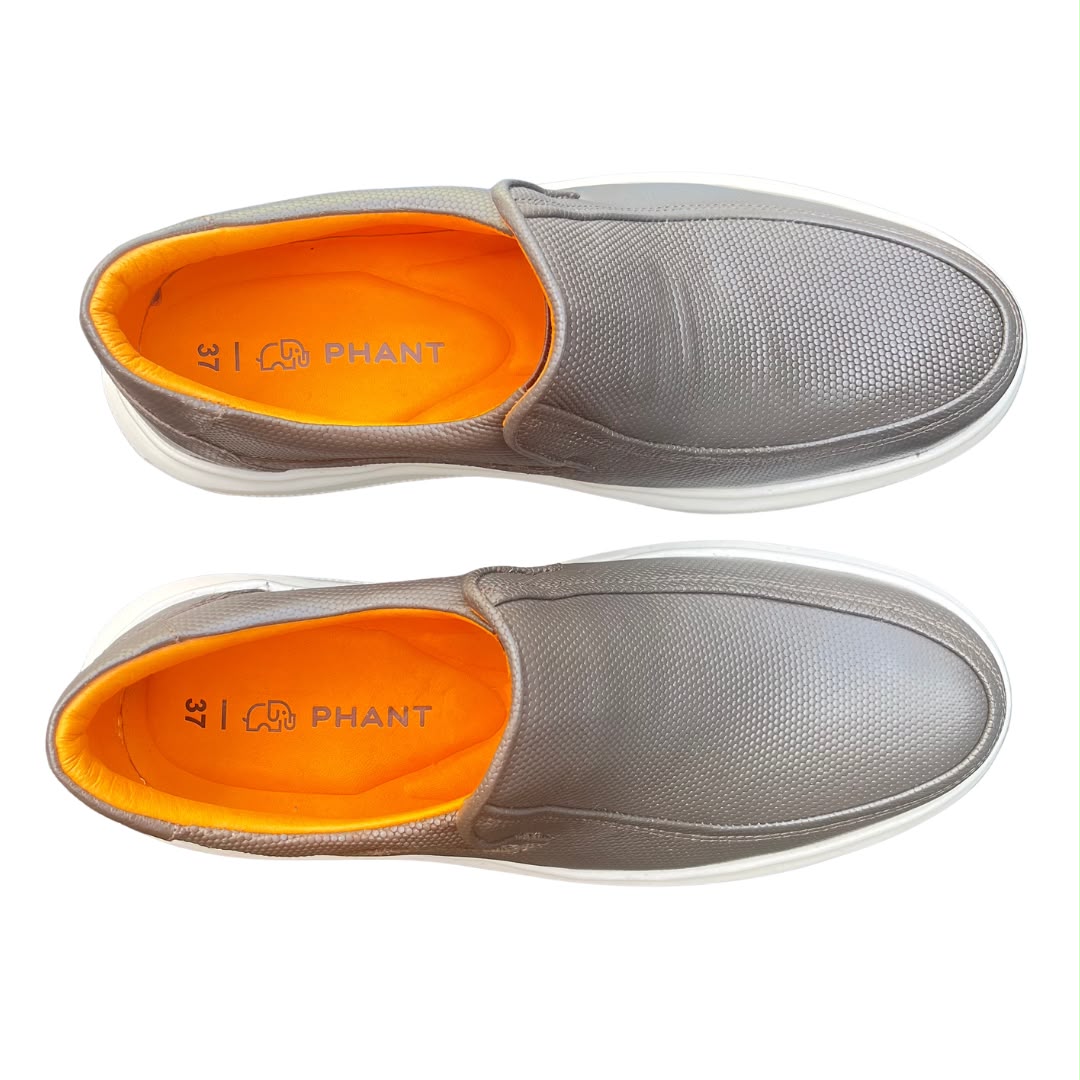 Tênis PHANT Aspen Slip On Café Texturizado — foto 3