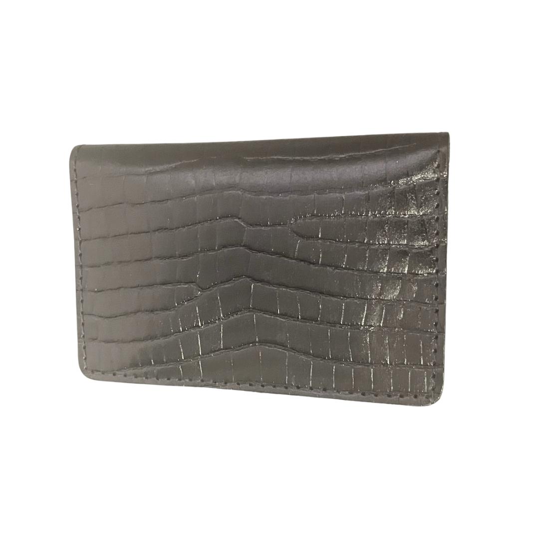 Acessório PHANT Porta Cartões Preto Croco — foto 3